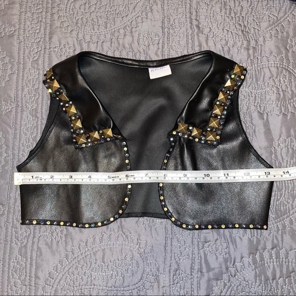 4 Piece Girls Jazz Costume - Picture 9 of 11